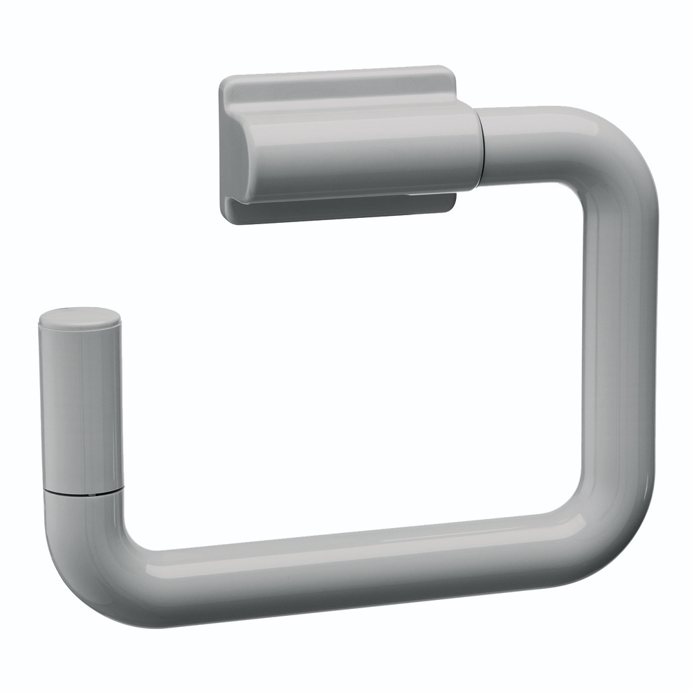LOCKABLE SINGLE TOILET ROLL HOLDER LIGHT GREY Venesta